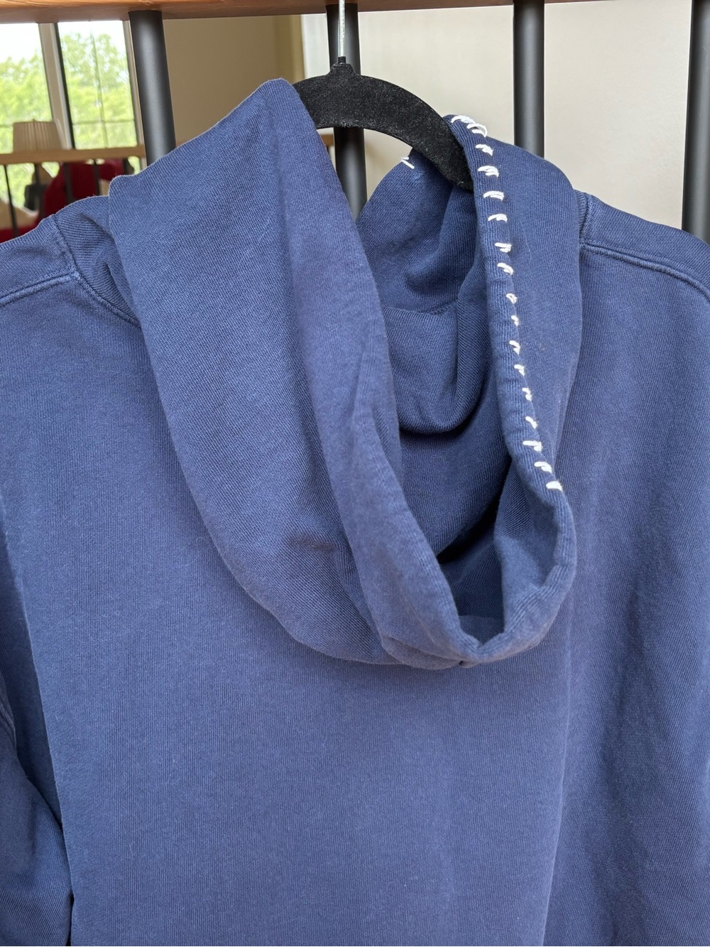 Madhappy Touch of Love Navy Blue Rare Hooded Sweatshirt - Picture 5 of 11